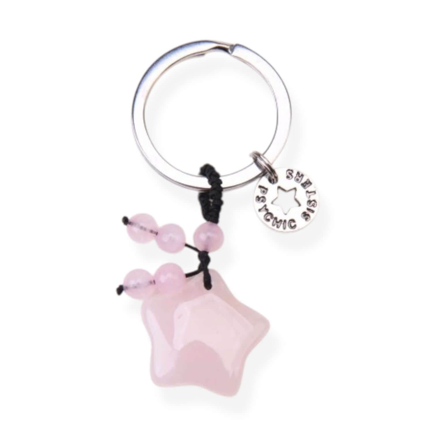Rose Quartz Keyring
